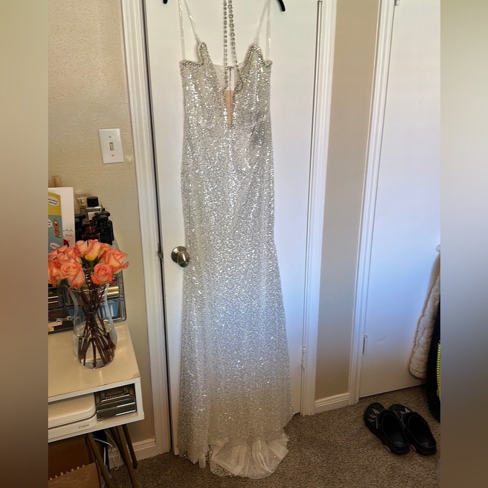 Sequin, Beaded and Rhinestones Dress